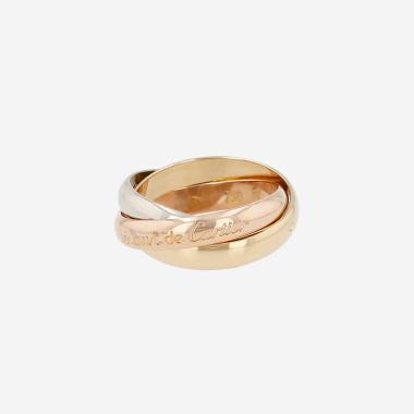 Cartier Trinity "les Must de Cartier" medium model ring in 3 golds