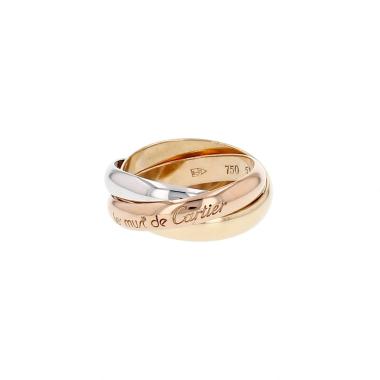 Cartier Trinity "les Must de Cartier" medium model ring in 3 golds