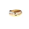 Bague Cartier Trinity "les Must de Cartier" moyen modèle en 3 ors, taille 53 - 360 thumbnail