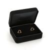 Tiffany & Co Open Heart small earrings in pink gold - Detail D2 thumbnail