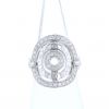 Half-articulated Bulgari Astrale ring in white gold and diamonds - 360 thumbnail