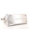 Dior Diorever shoulder bag in silver leather - Detail D5 thumbnail