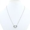 Collar Cartier Coeur et Symbole de oro blanco - 360 thumbnail