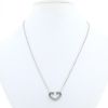 Collier Cartier Coeur et Symbole grand modèle en or blanc - 360 thumbnail