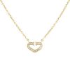 Open C de Cartier necklace in yellow gold and diamonds - 00pp thumbnail