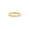 Cartier Vendôme Louis Cartier small model wedding ring in pink gold,  yellow gold and white gold - 00pp thumbnail