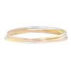 Rigid Cartier Trinity small model bangle in 3 golds - 00pp thumbnail