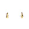Cartier Trinity small model earrings in 3 golds - 00pp thumbnail