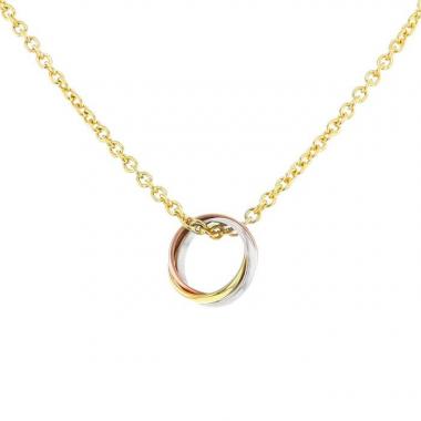 Collana Cartier Trinity modello piccolo in 3 ori