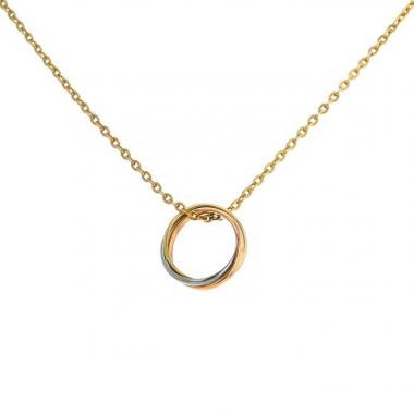 Cartier Trinity XS necklace in 3 golds