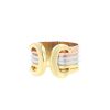 Open Cartier C de Cartier large model ring in 3 golds - 00pp thumbnail