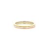 Cartier Vendôme Louis Cartier wedding ring in pink gold,  white gold and yellow gold - 00pp thumbnail