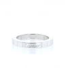 Cartier Lanière small model ring in white gold - 360 thumbnail