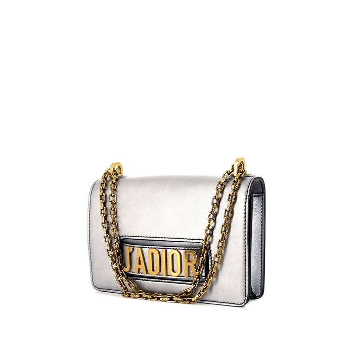 Christian Dior Clutch Bag Black Gold J'ADIOR Leather Handbag Flap Strap |  eLADY Globazone