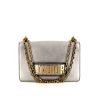 Dior J'Adior handbag in silver leather - 360 thumbnail