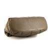 Saint Laurent Loulou shoulder bag in khaki chevron quilted leather - Detail D5 thumbnail