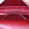 Bolsito-cinturón Hermès Floride en cuero Courchevel color burdeos - Detail D2 thumbnail