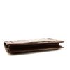 Chanel Vintage pouch in brown quilted leather - Detail D4 thumbnail