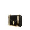 Hermès New Jimmy's handbag in black doblis calfskin and black leather - 00pp thumbnail