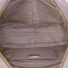 Prada Bowling handbag in beige leather - Detail D3 thumbnail