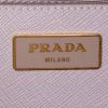 Prada Bowling handbag in beige leather - Detail D4 thumbnail