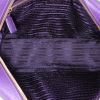 Bolso de mano Prada Bowling en cuero violeta - Detail D2 thumbnail