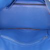 Hermes Birkin Shoulder bag worn on the shoulder or carried in the hand in blue togo leather - Detail D2 thumbnail