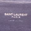 Sac bandoulière Saint Laurent Lou Caméra en cuir matelassé chevrons noir - Detail D3 thumbnail