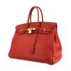 Hermes Birkin 35 cm handbag in red Vermillon togo leather - 00pp thumbnail