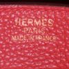 Borsa Hermes Birkin 35 cm in pelle togo rosso Vermillon - Detail D3 thumbnail
