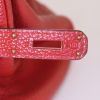 Borsa Hermes Birkin 35 cm in pelle togo rosso Vermillon - Detail D4 thumbnail