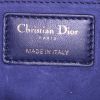 Borsa a tracolla Dior Dioraddict in pelle cannage blu - Detail D4 thumbnail