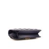 Borsa a tracolla Dior Dioraddict in pelle cannage blu - Detail D5 thumbnail