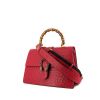 Gucci Dionysus handbag in pink ostrich leather - 00pp thumbnail