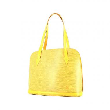 Borsa Louis Vuitton Lussac in pelle Epi gialla