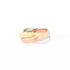 Cartier Trinity Vintage medium model ring in 3 golds, size 52 - 00pp thumbnail