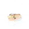 Cartier Trinity Vintage medium model ring in 3 golds, size 52 - 360 thumbnail