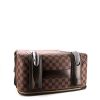 Louis Vuitton Pegase soft suitcase in ebene damier canvas and brown ebene - Detail D4 thumbnail
