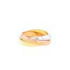 Cartier Trinity medium model ring in 3 golds, size 59 - 00pp thumbnail