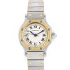 Cartier Santos Ronde watch in gold and stainless steel Ref:  0907 Circa  1990 - 00pp thumbnail