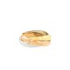 Cartier Trinity medium model ring in 3 golds, size 56 - 00pp thumbnail