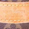 Louis Vuitton petit Noé handbag in brown monogram canvas and natural leather - Detail D3 thumbnail