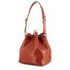 Louis Vuitton petit Noé handbag in brown epi leather - 00pp thumbnail