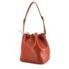 Louis Vuitton petit Noé handbag in brown epi leather - 00pp thumbnail