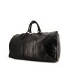 Borsa da viaggio Louis Vuitton Keepall 50 cm in pelle Epi nera - 00pp thumbnail