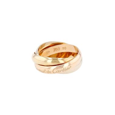 Cartier Trinity "les Must de Cartier" medium model ring in 3 golds, size 50