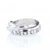 Cartier Or, Amour et Trinity ring in white gold, size 50 - 360 thumbnail