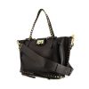 Valentino Rockstud handbag in black grained leather - 00pp thumbnail