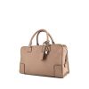 Loewe Amazona large model handbag in taupe leather - 00pp thumbnail