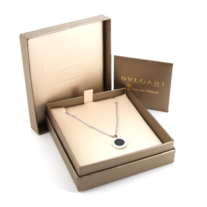 Collana Bulgari Bulgari Bulgari in argento,  rubino e onice - Detail D3